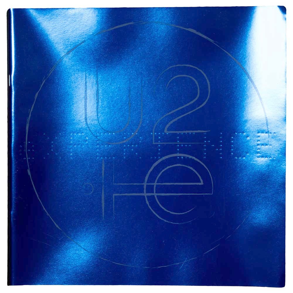 U2 - 2018 Tour Tourprogramma - Blauw